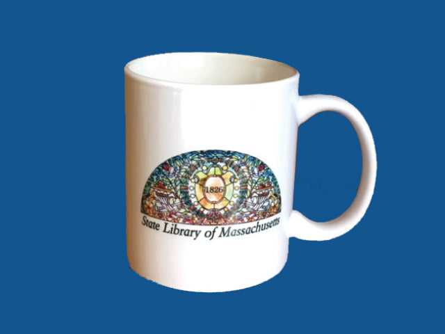 State Library of Massachusetts Small Logo Mug
