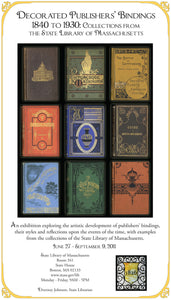 Decorated Book Bindings Exhibit Poster