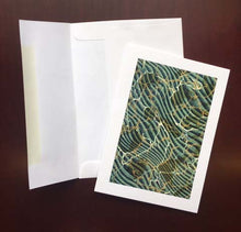 Load image into Gallery viewer, Marbled Paper Notecard Set (10 Cards)