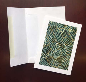 Marbled Paper Notecard Set (10 Cards)