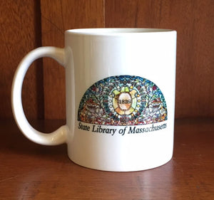 State Library of Massachusetts Small Logo Mug
