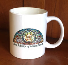 Load image into Gallery viewer, State Library of Massachusetts Small Logo Mug