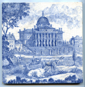 Boston State House, 1818 by Minton China Works Notecard
