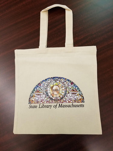State Library Logo Canvas Tote